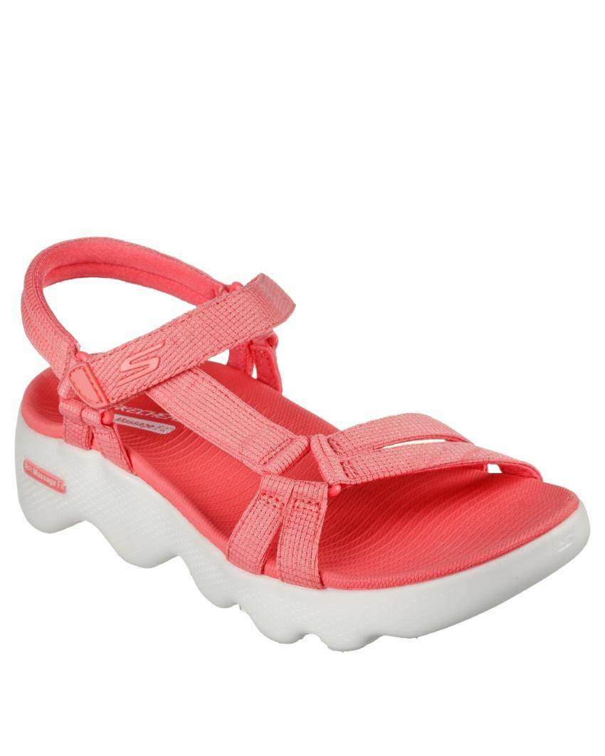 Skechers GOwalk Massage Fit - Transcend - CORAL slider