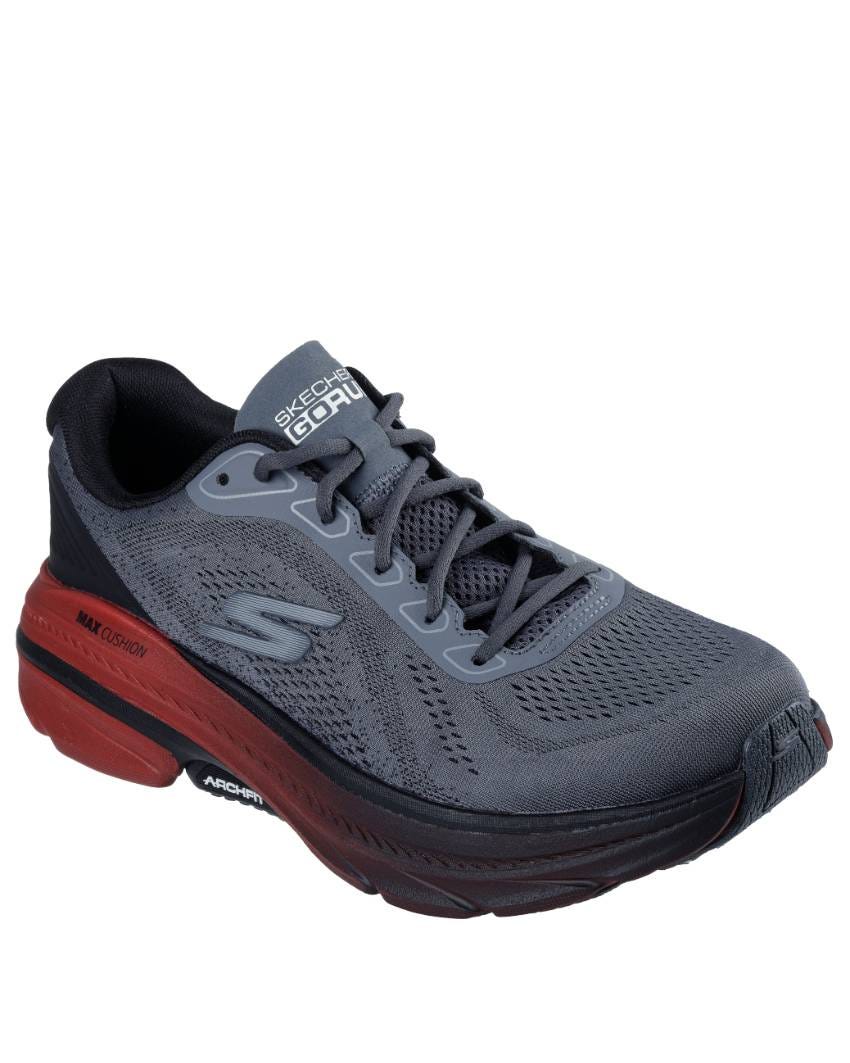 Skechers Max Cushioning Arch Fit 2.0 - Immense Cruiser - CHARCOAL/RED