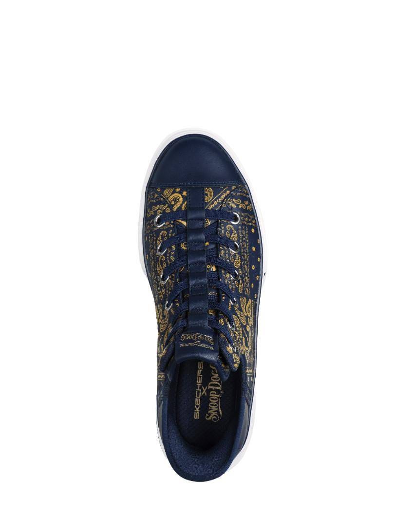 Skechers Premium Leather Slip-Ins: Snoop One - Double G - NAVY slider