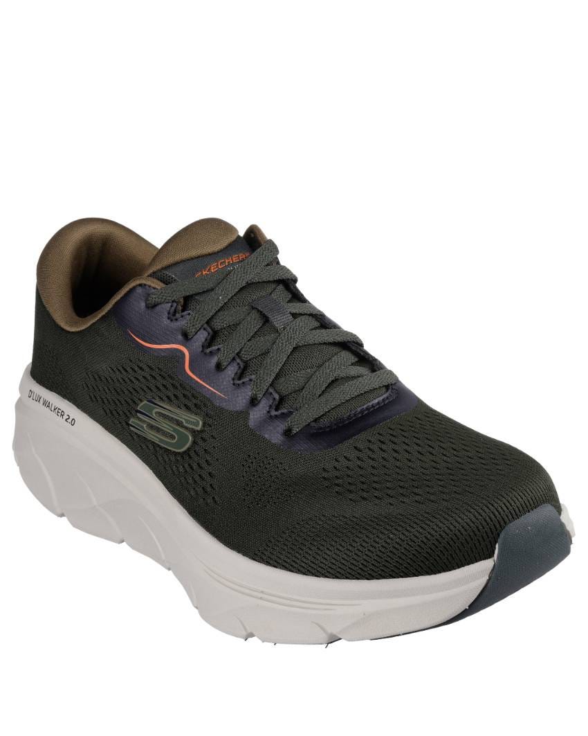 Skechers Relaxed Fit: D'Lux Walker 2.0 - Swave - OLIVE ORANGE