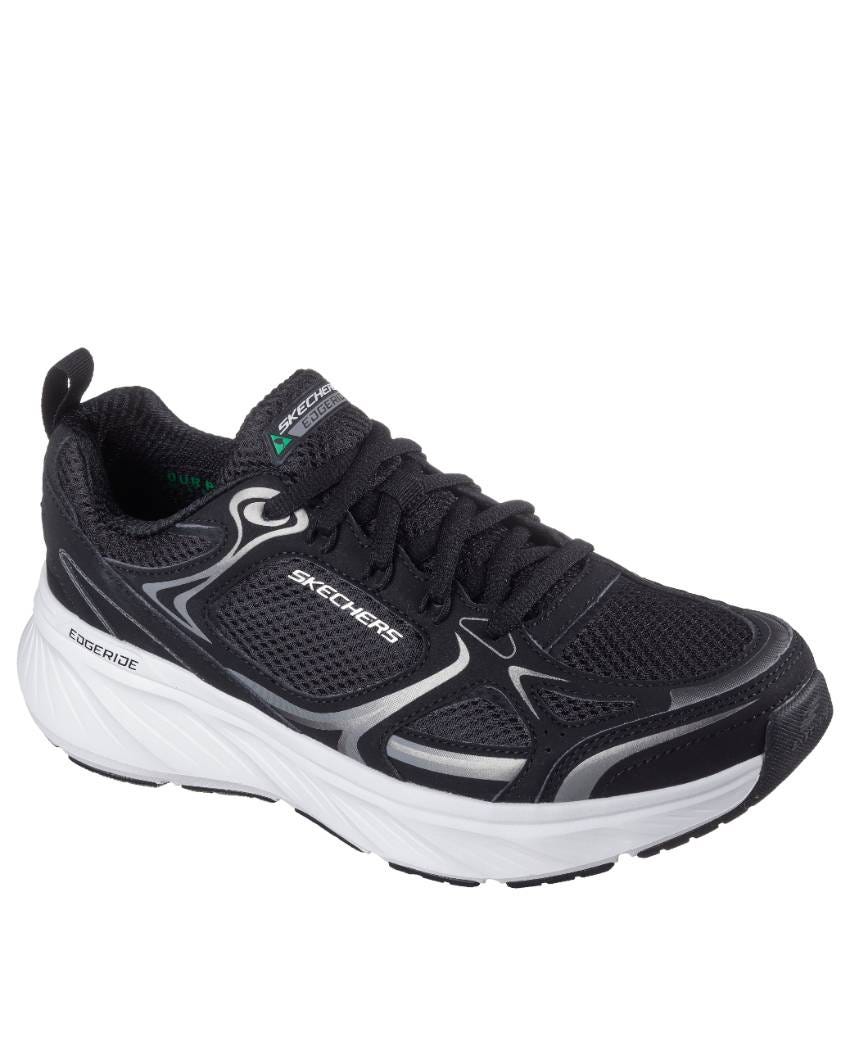Skechers Relaxed Fit: Edgeride - Exodis - BLACK/WHITE
