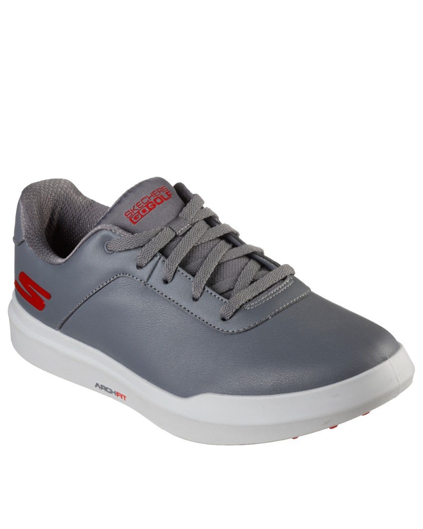 Skechers Relaxed Fit: GOgolf Drive 5 - GREY/RED slider