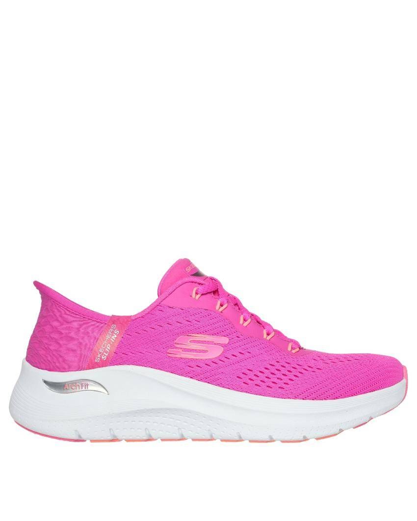 Skechers Slip-Ins: Arch Fit 2.0 - Easy Chic - HOT PINK/CORAL slider