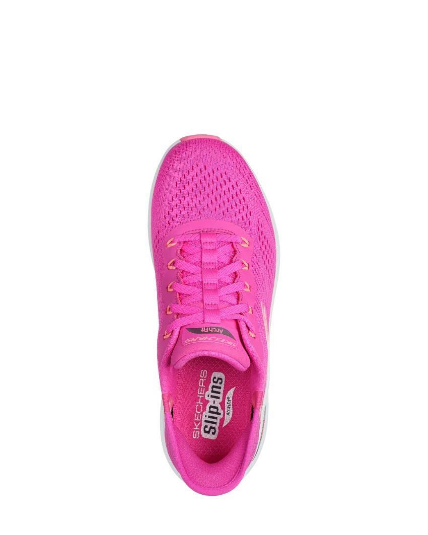 Skechers Slip-Ins: Arch Fit 2.0 - Easy Chic - HOT PINK/CORAL slider