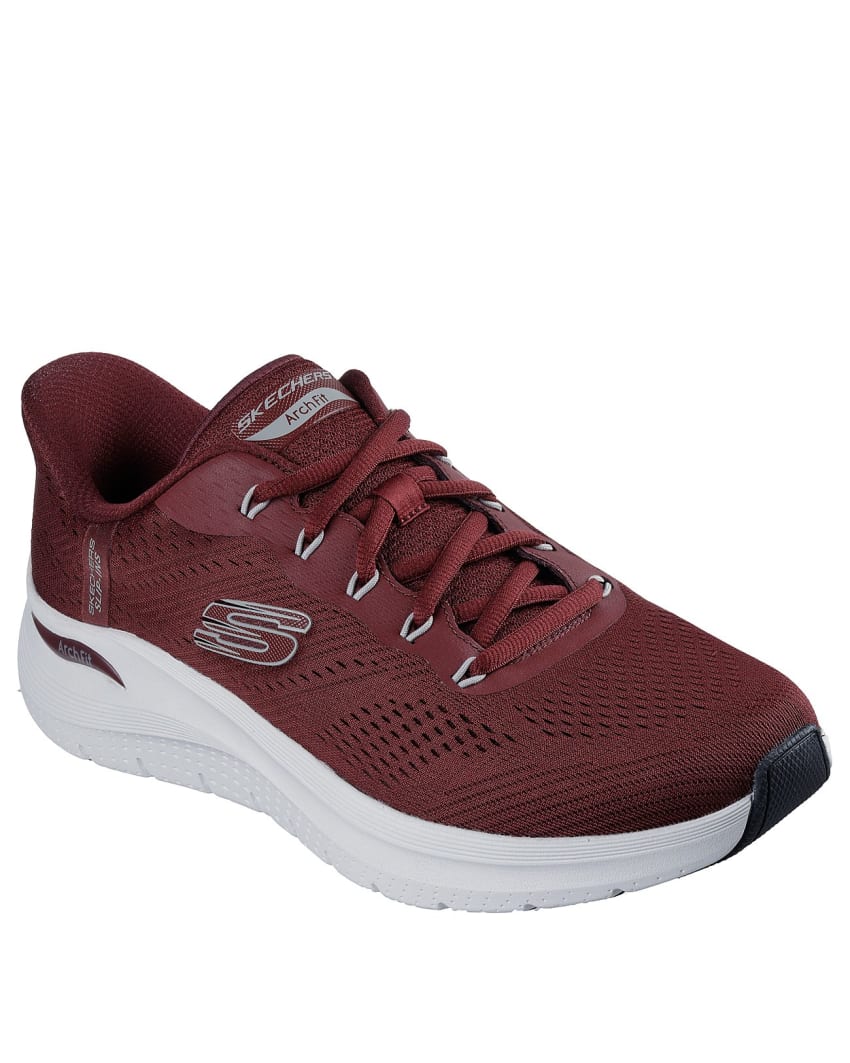 Skechers Slip-Ins: Arch Fit 2.0 - Lestur - BURGUNDY