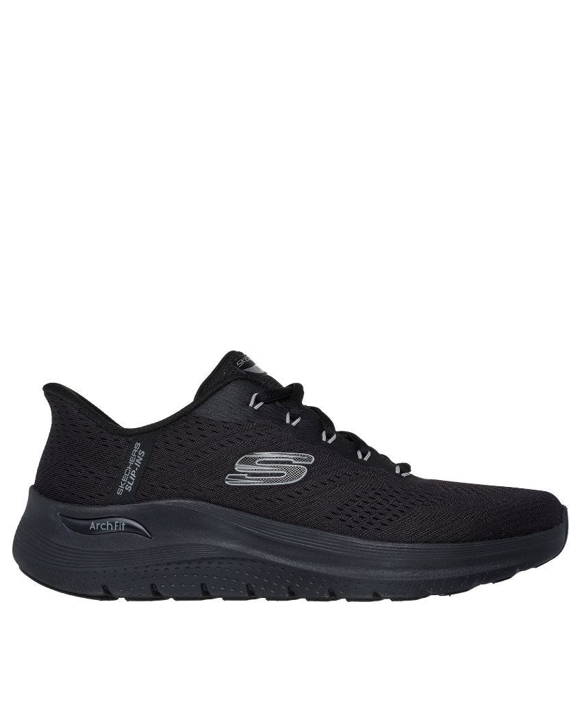 Skechers Slip-Ins: Arch Fit 2.0 - Lestur Extra Wide Fit - BLACK slider