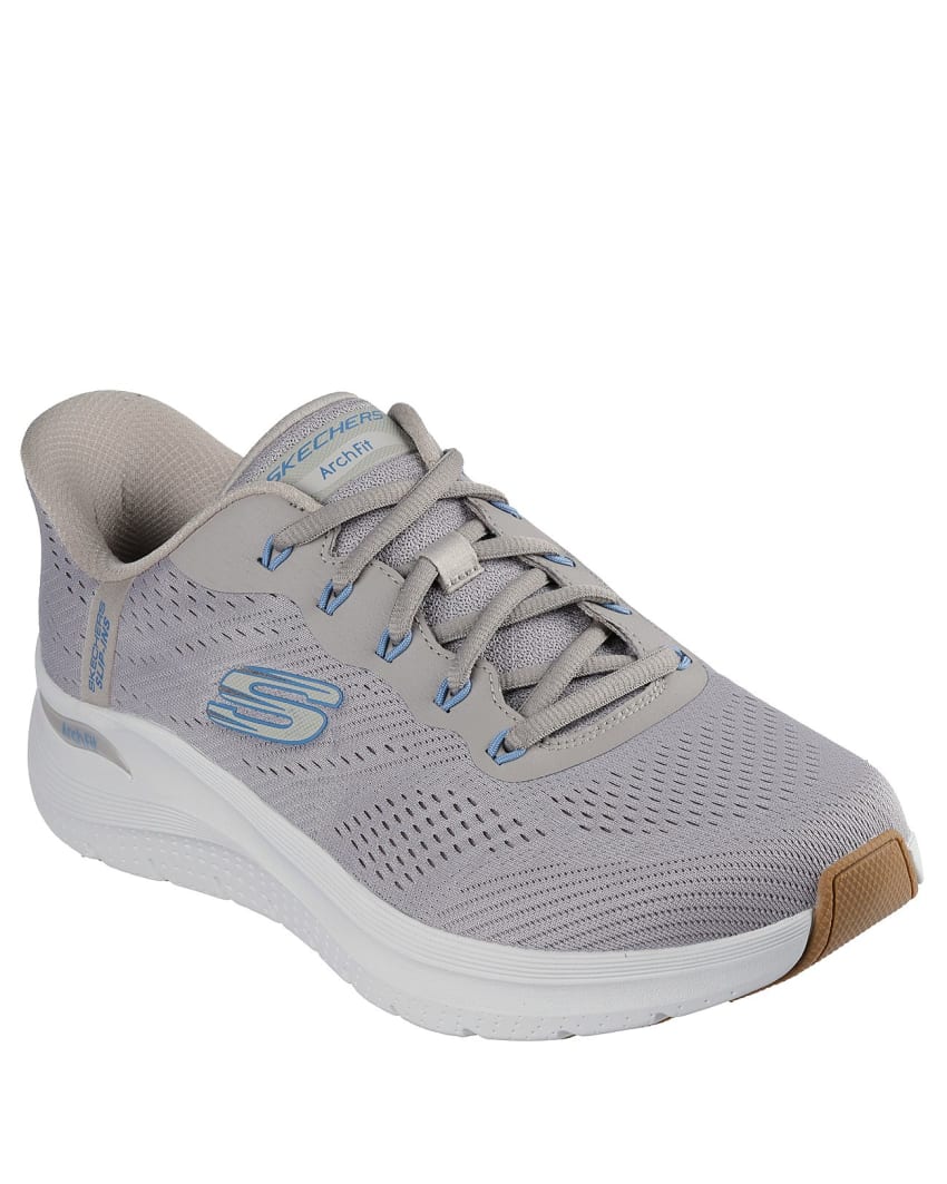 Skechers Slip-Ins: Arch Fit 2.0 - Lestur - TAUPE/BLUE slider