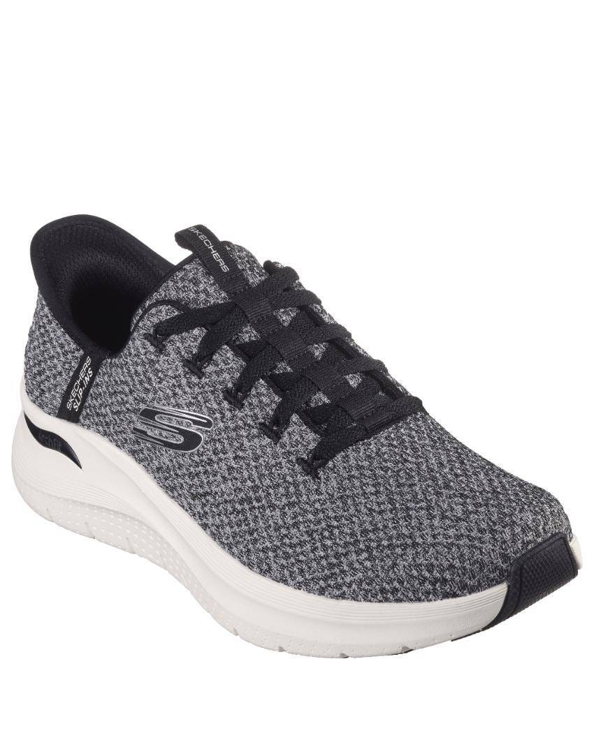 Skechers Slip-Ins: Arch Fit 2.0 - Look Ahead - WHITE/BLACK