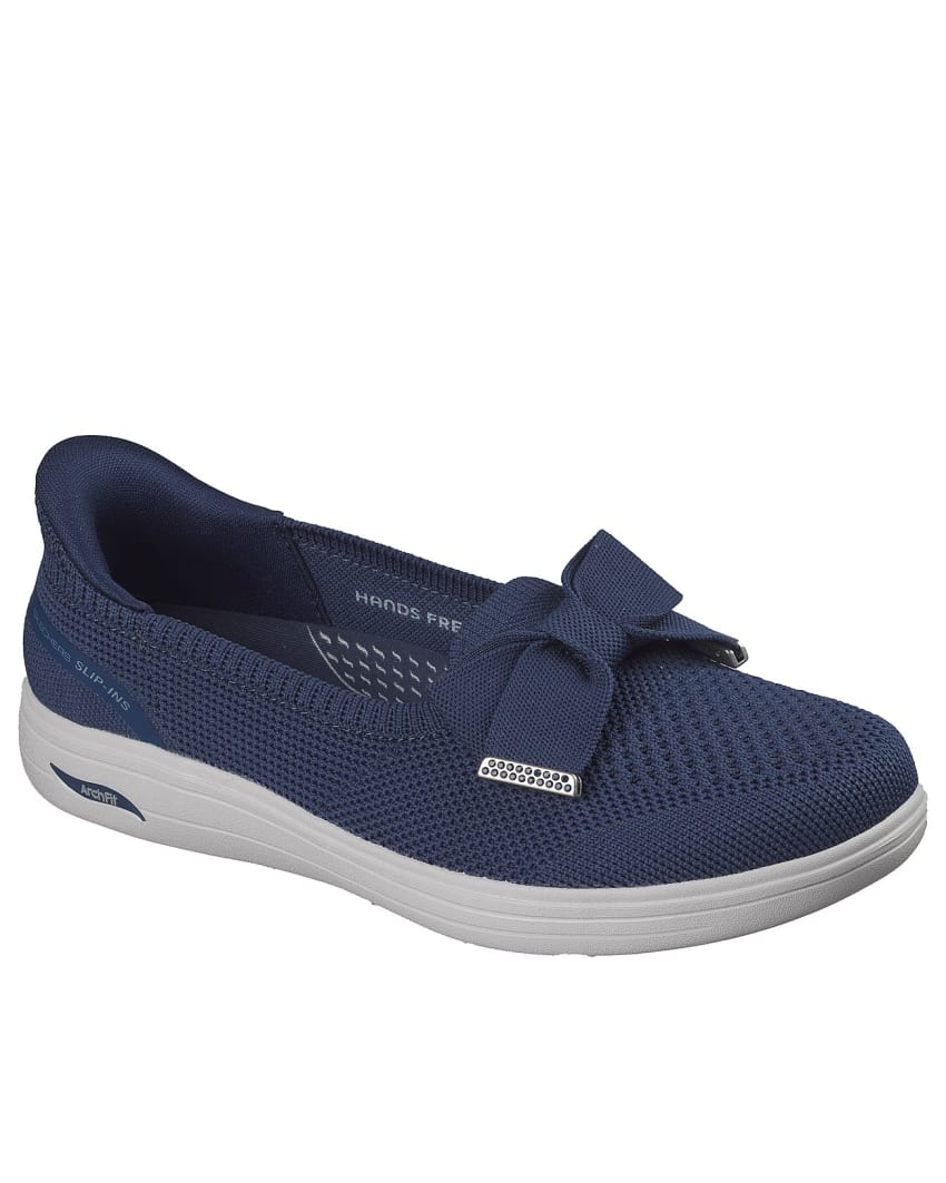 Skechers Slip-Ins: Arch Fit Inspire - Gemma - NAVY/SILVER slider