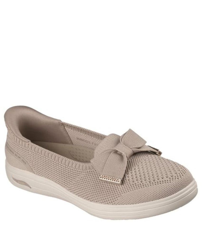 Skechers Slip-Ins: Arch Fit Inspire - Gemma - TAUPE/SILVER