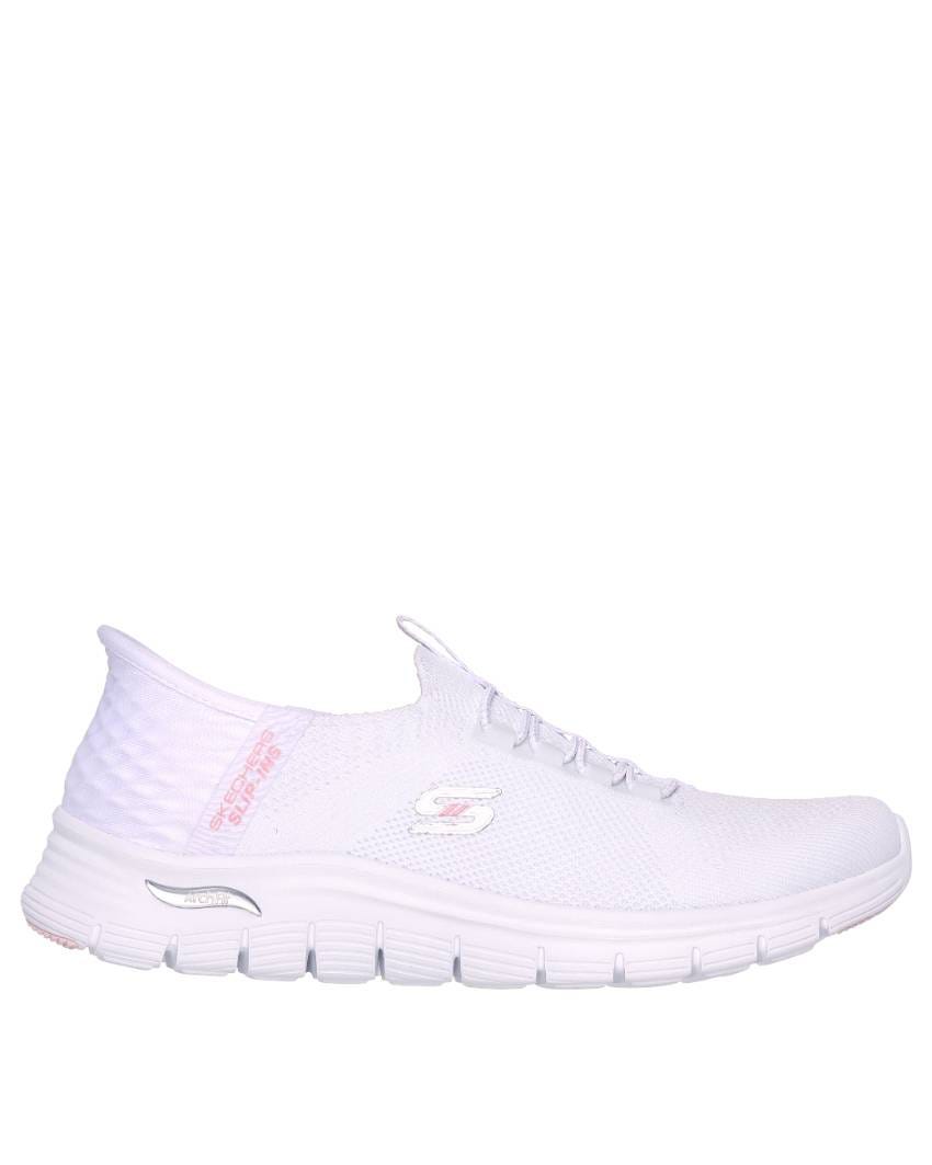 Skechers Slip-Ins: Arch Fit Vista - Aspiration - WHITE slider