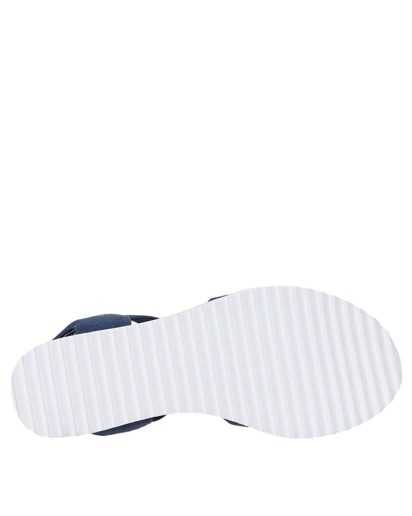 Skechers Slip-Ins: BOBS Desert Kiss - Golden Lily - NAVY/SILVER slider