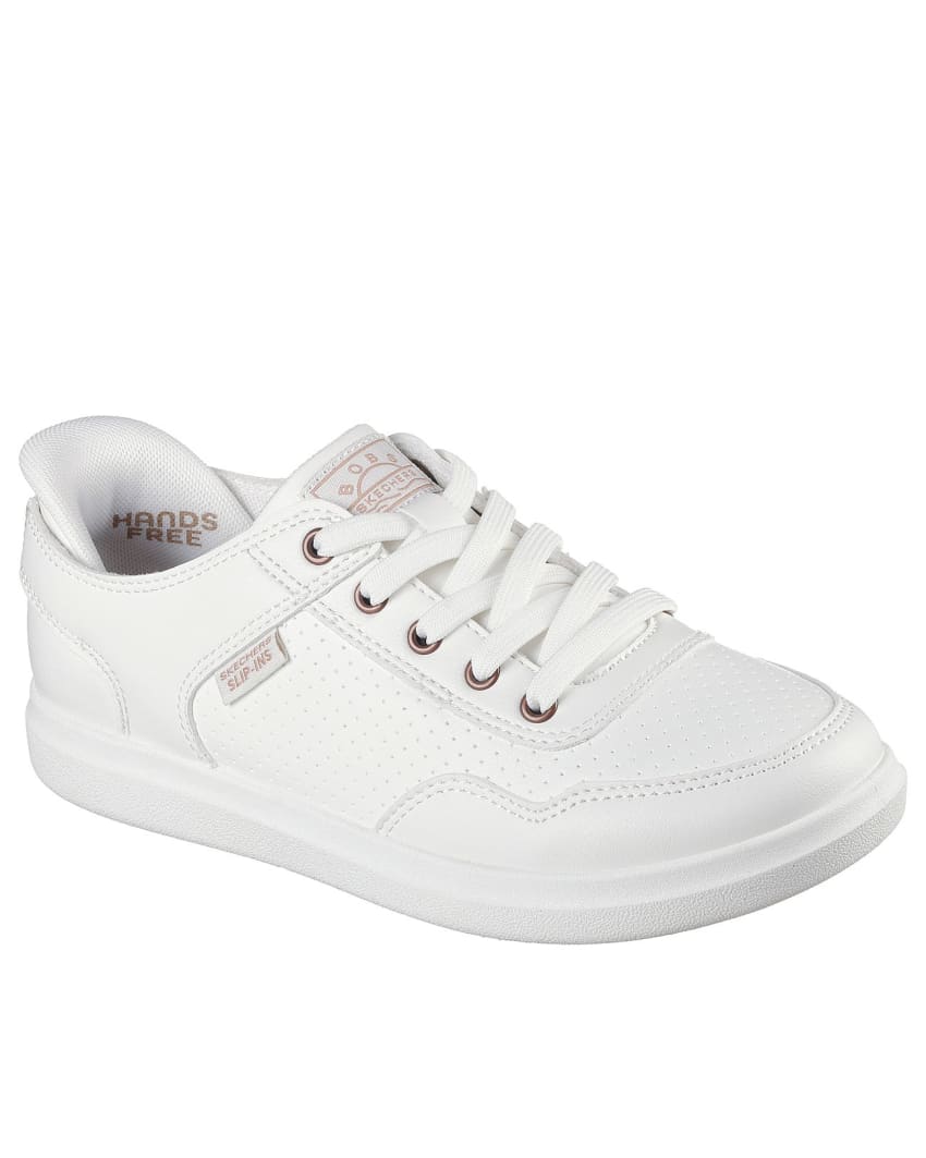 Skechers Slip-Ins: BOBS D'Vine - So Flattered Wide Fit - WHITE