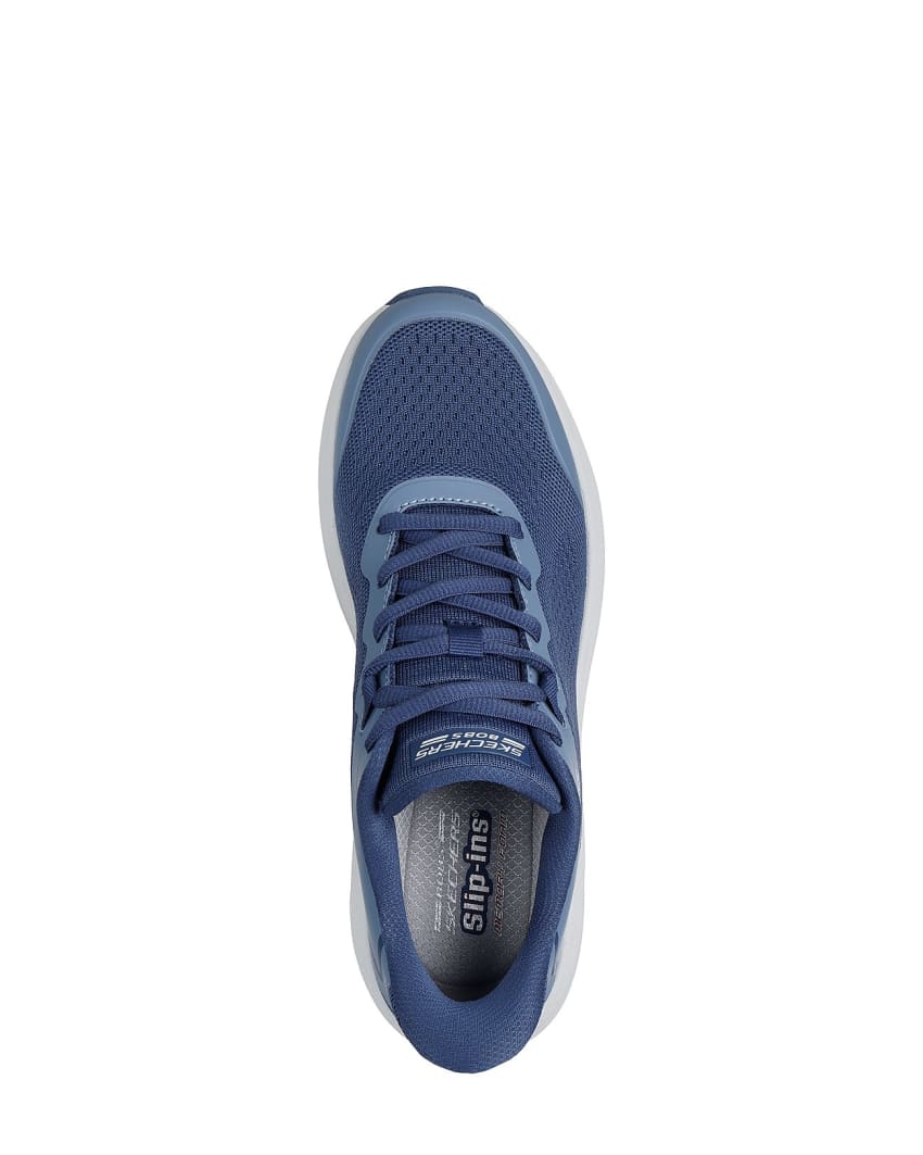 Skechers Slip-Ins: BOBS Skillz - NAVY/SILVER slider