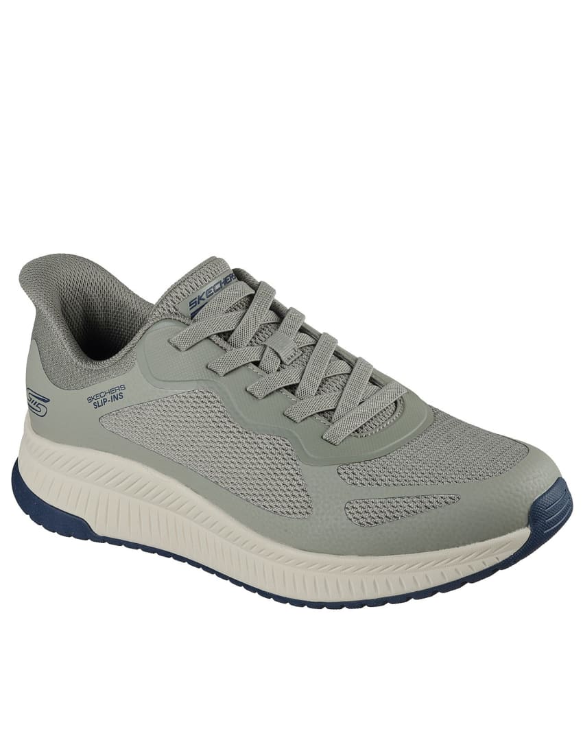 Skechers Slip-Ins: BOBS Sport Squad Chaos 4 - OLIVE