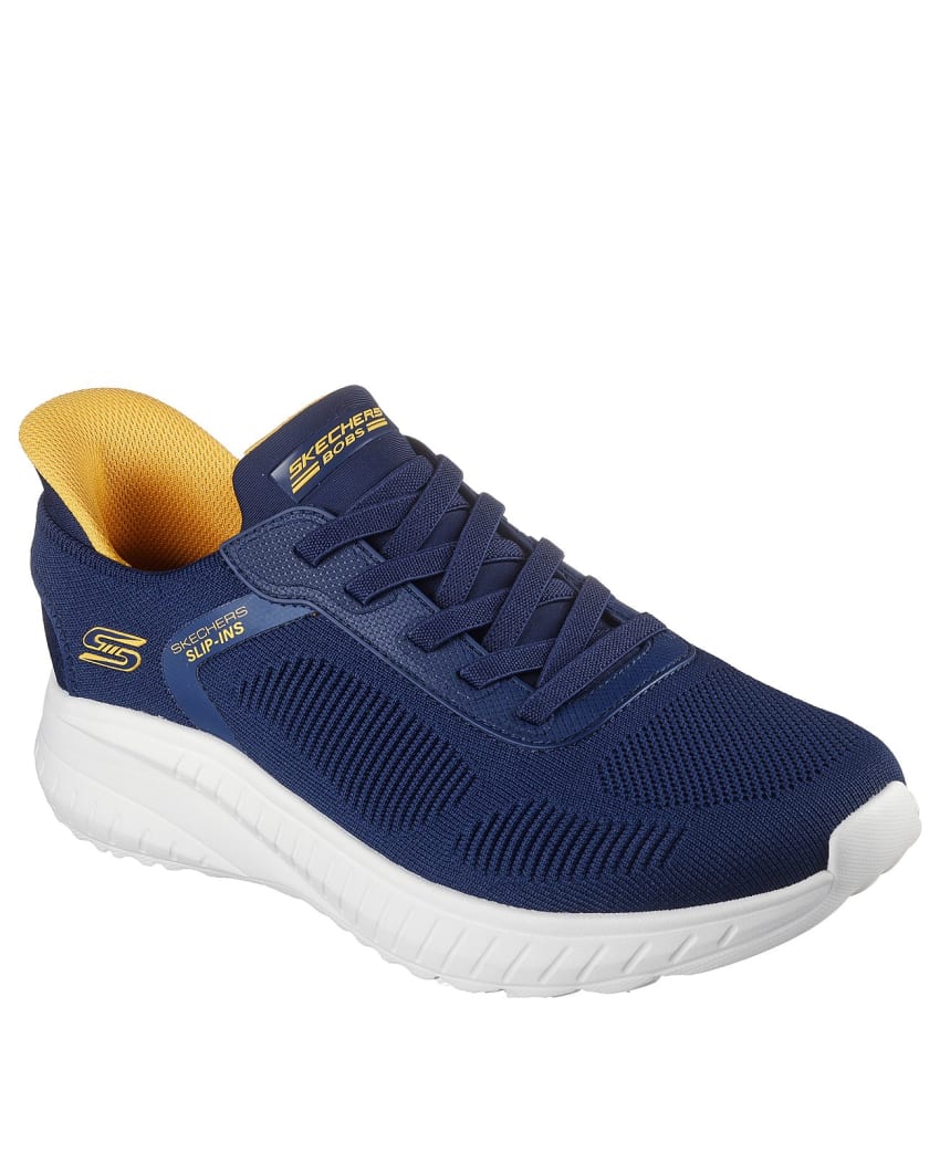 Skechers Slip-Ins: BOBS Sport Squad Chaos - Solid Step - NAVY slider
