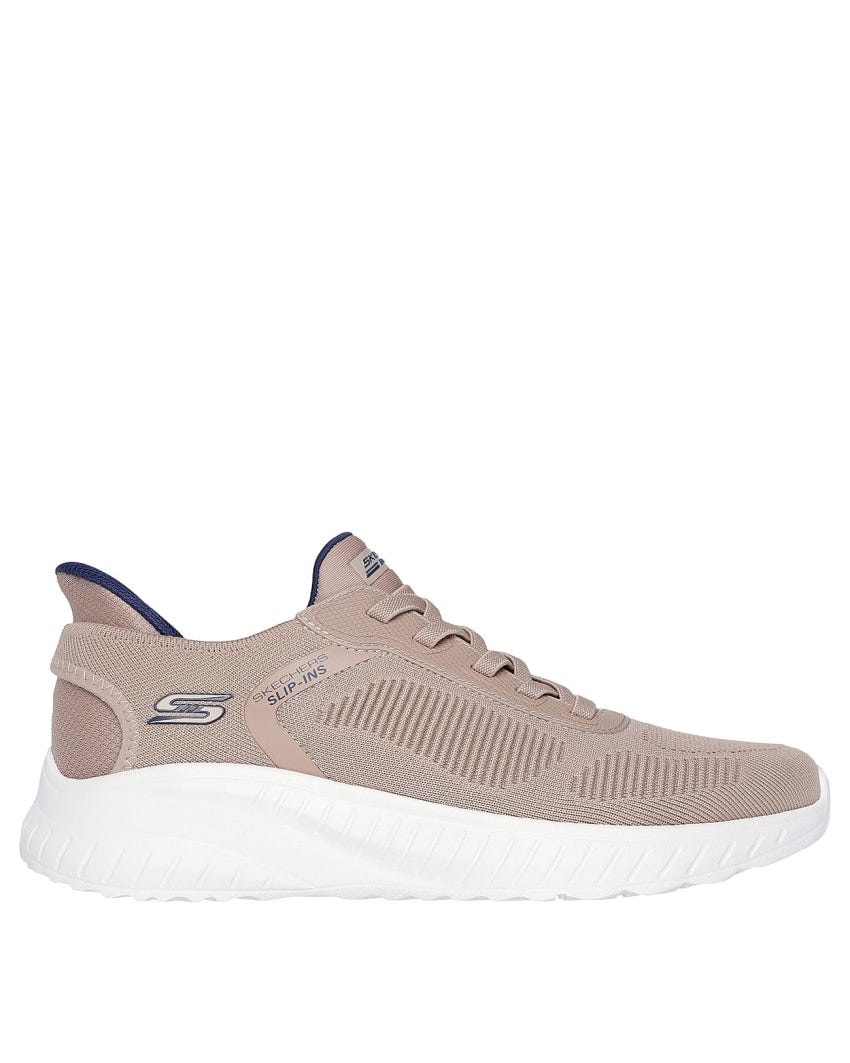 Skechers Slip-Ins: BOBS Sport Squad Chaos - Solid Step - TAUPE slider