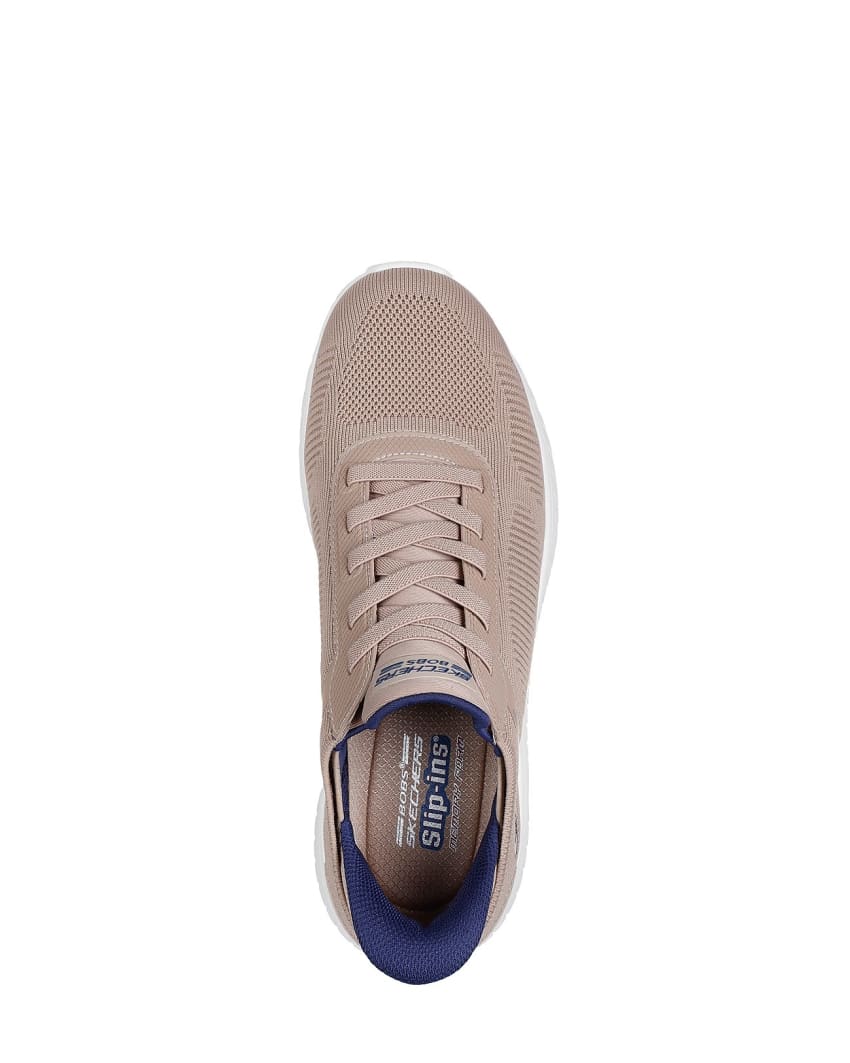 Skechers Slip-Ins: BOBS Sport Squad Chaos - Solid Step - TAUPE slider