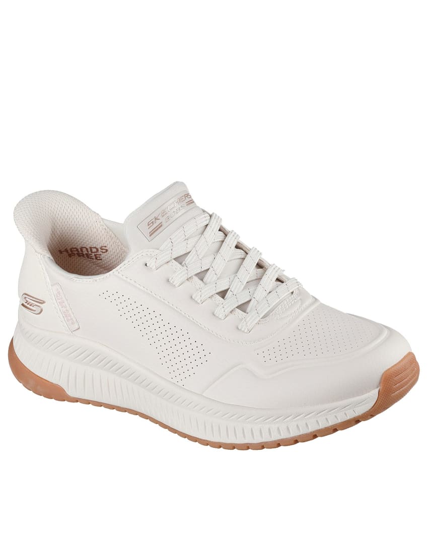 Skechers Slip-Ins: BOBS Squad 4 - Key Look - WHITE