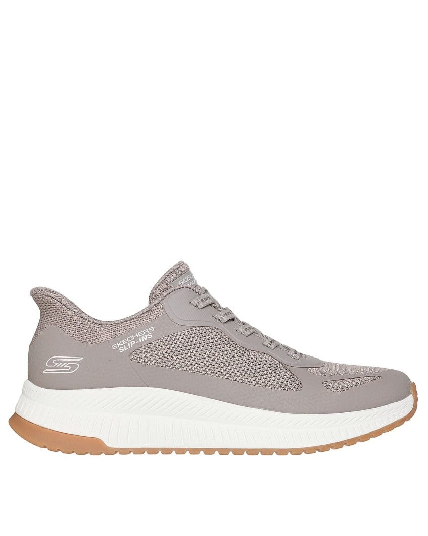 Skechers Slip-Ins: BOBS Squad 4 - Staple Look - TAUPE slider
