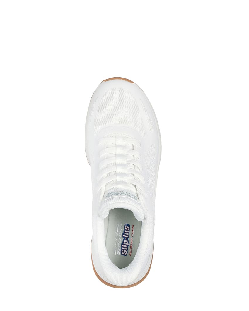 Skechers Slip-Ins: BOBS Squad 4 - Staple Look - WHITE slider