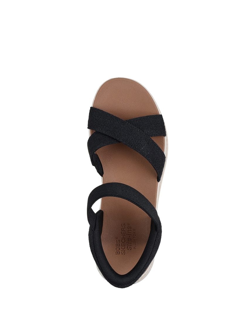 Skechers Slip-Ins: BOBS Sun Ray - Bright Take - BLACK slider