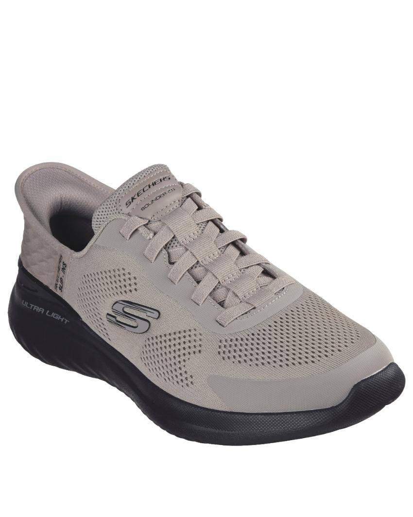 Skechers Slip-Ins: Bounder 2.0 - Emerged - TAUPE/BLACK