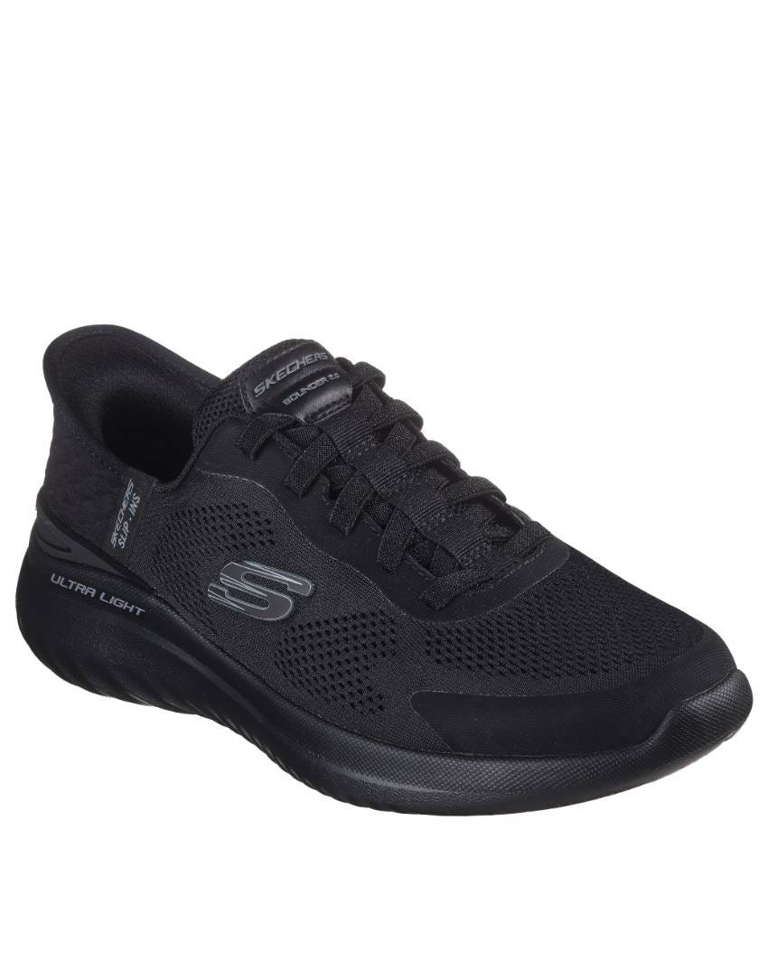 Skechers Slip-Ins: Bounder 2.0 - Emerged Wide Fit - BLACK/BLACK slider