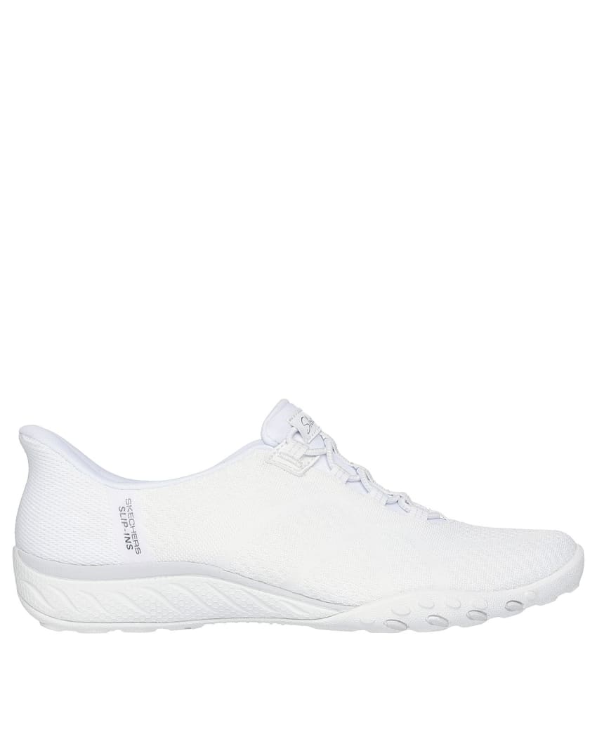 Skechers Slip-Ins: Breathe-Easy - Knitty Waves - WHITE KNIT slider