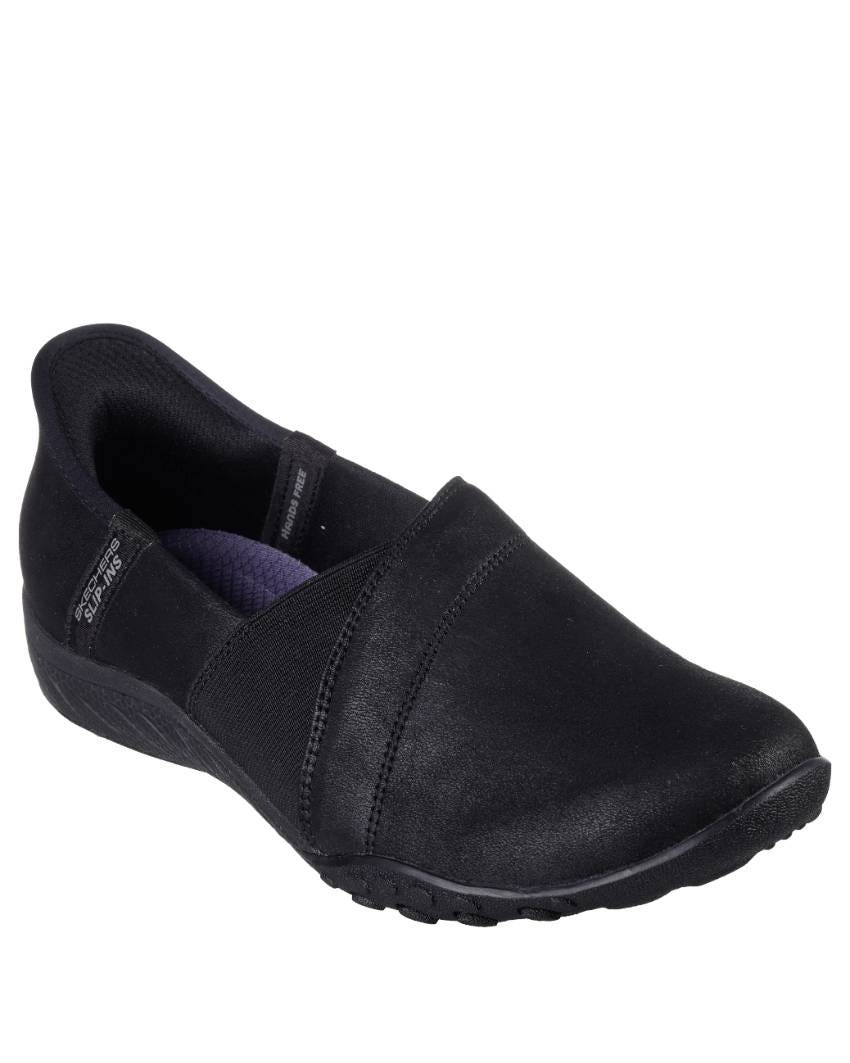 Skechers Slip-Ins: Breathe-Easy - My Love - BLACK/BLACK slider