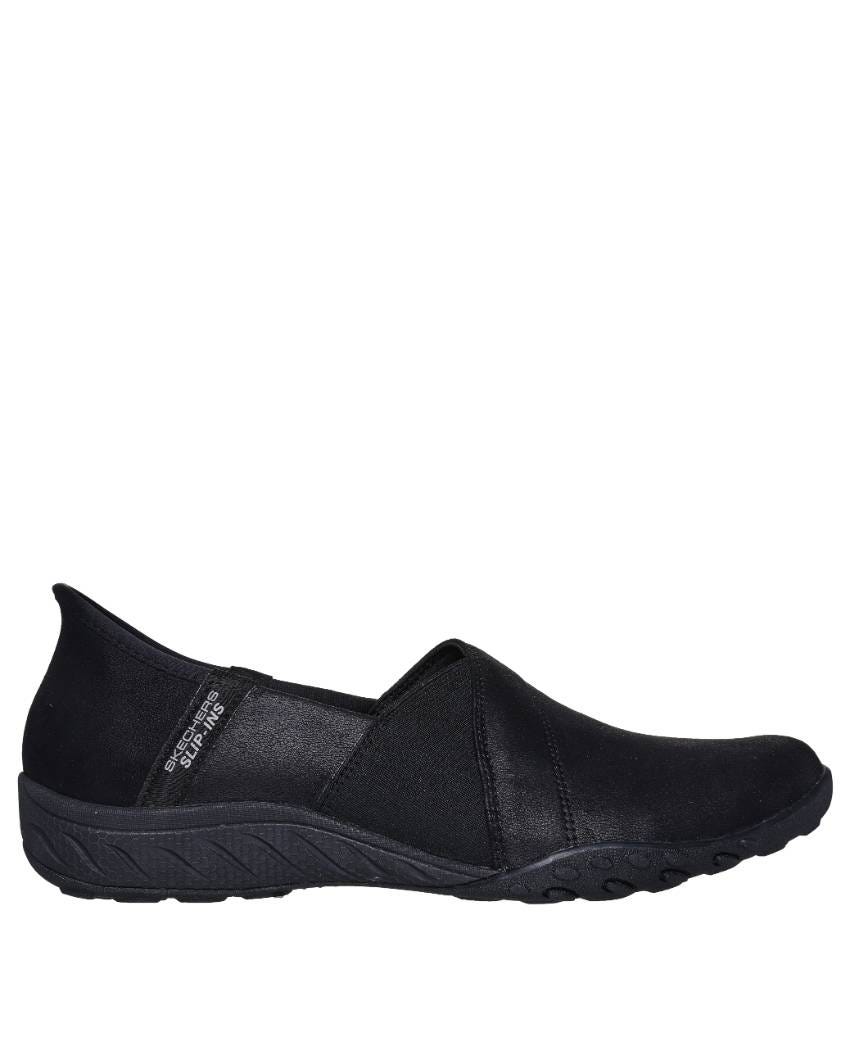 Skechers Slip-Ins: Breathe-Easy - My Love - BLACK/BLACK slider