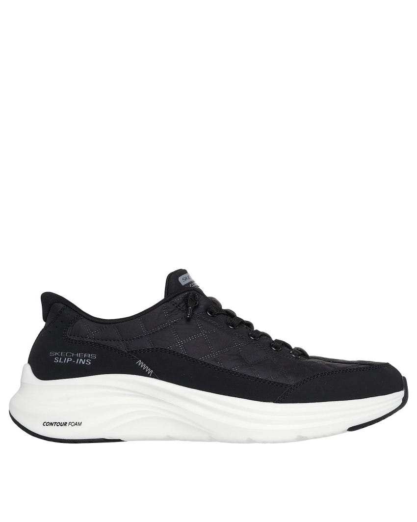 Skechers Slip-Ins: Contour Foam - Cozy Fit - BLACK/WHITE slider