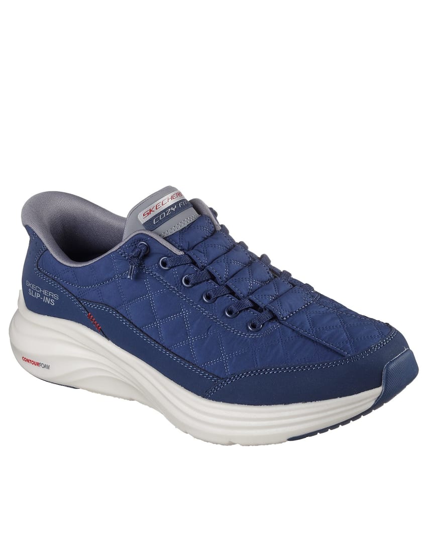 Skechers Slip-Ins: Contour Foam - Cozy Fit - NAVY GREY
