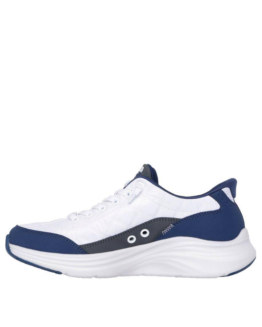 Skechers Slip-Ins: Contour Foam - Cozy Fit - WHITE/NAVY slider