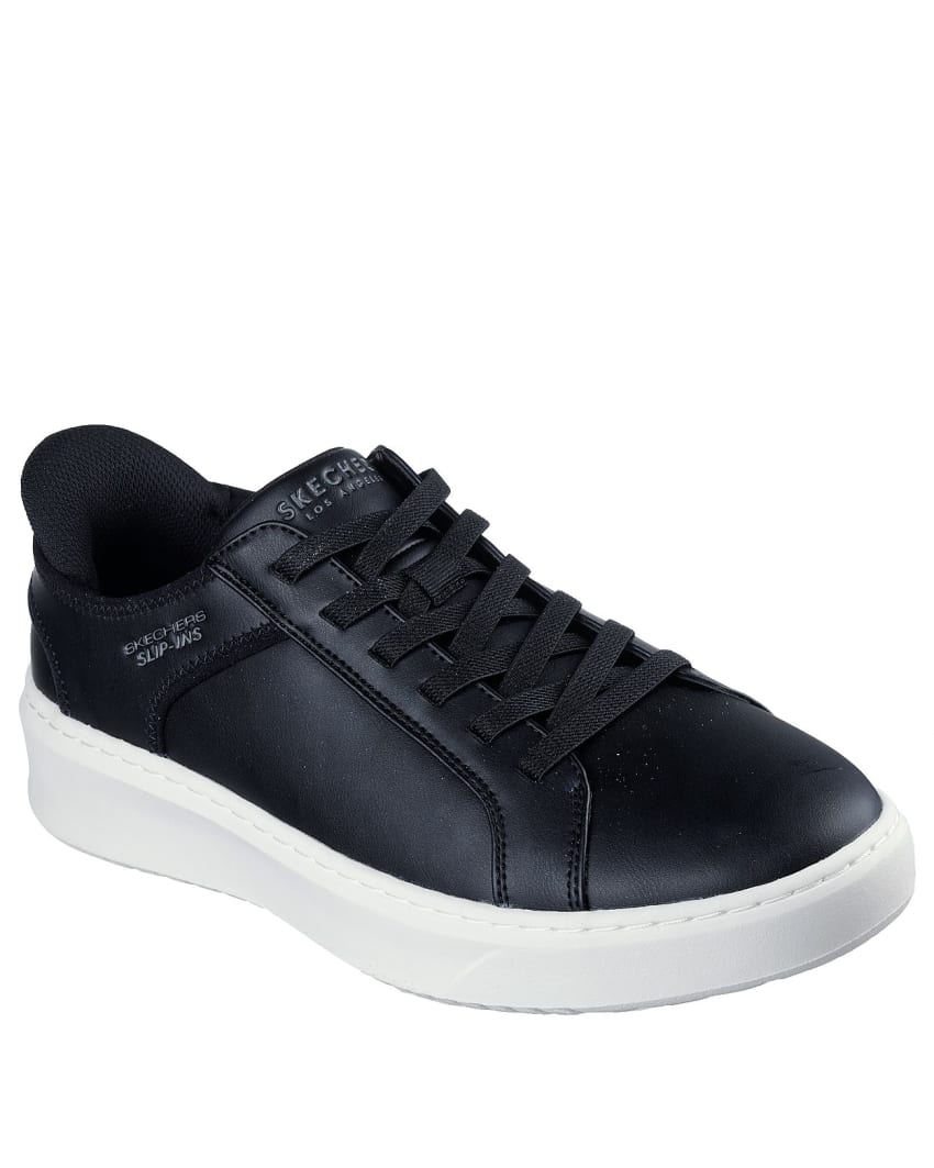 Skechers Slip-Ins: Court Break - Double Vented Wide Fit - BLACK