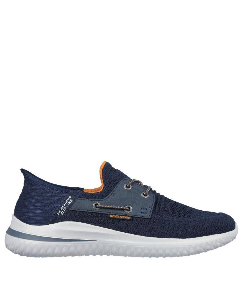 Skechers Slip-Ins: Delson 3.0 - Roth Wide Fit - NAVY slider