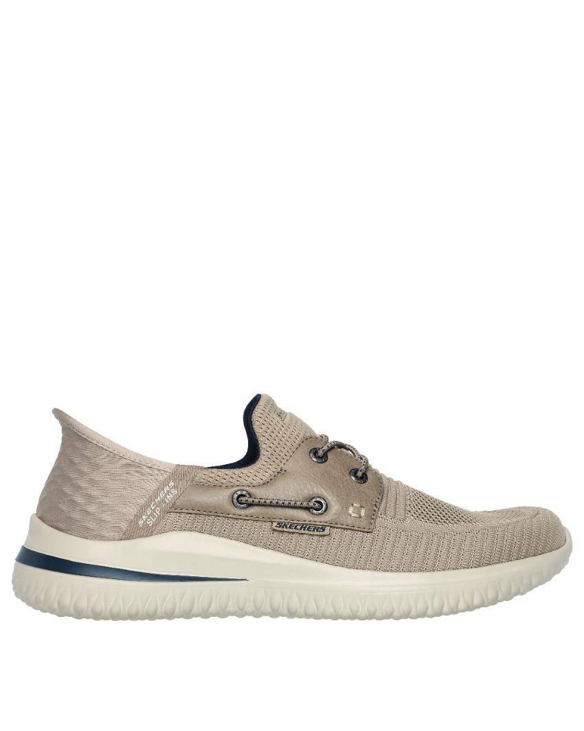 Skechers Slip-Ins: Delson 3.0 - Roth Wide Fit - TAUPE slider