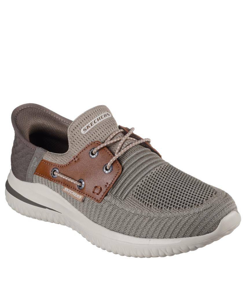 Skechers Slip-Ins: Delson 3.0 - Roth Wide Fit - TAUPE BROWN slider