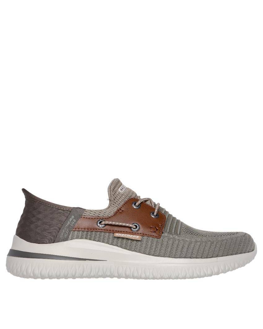 Skechers Slip-Ins: Delson 3.0 - Roth Wide Fit - TAUPE BROWN slider