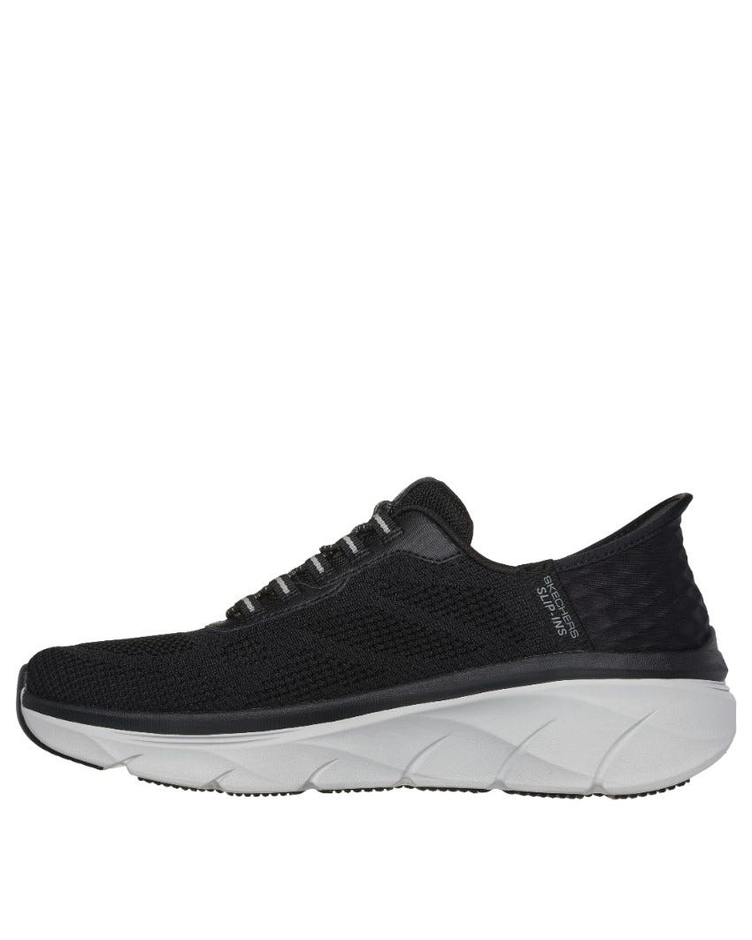 Skechers Slip-Ins: D'Lux Walker 2.0 - Rezinate - BLACK/GREY slider