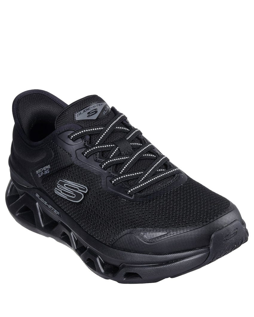 Skechers Slip-Ins: Glide - Step Altus - Turn Out Wide Fit - BLACK/BLACK