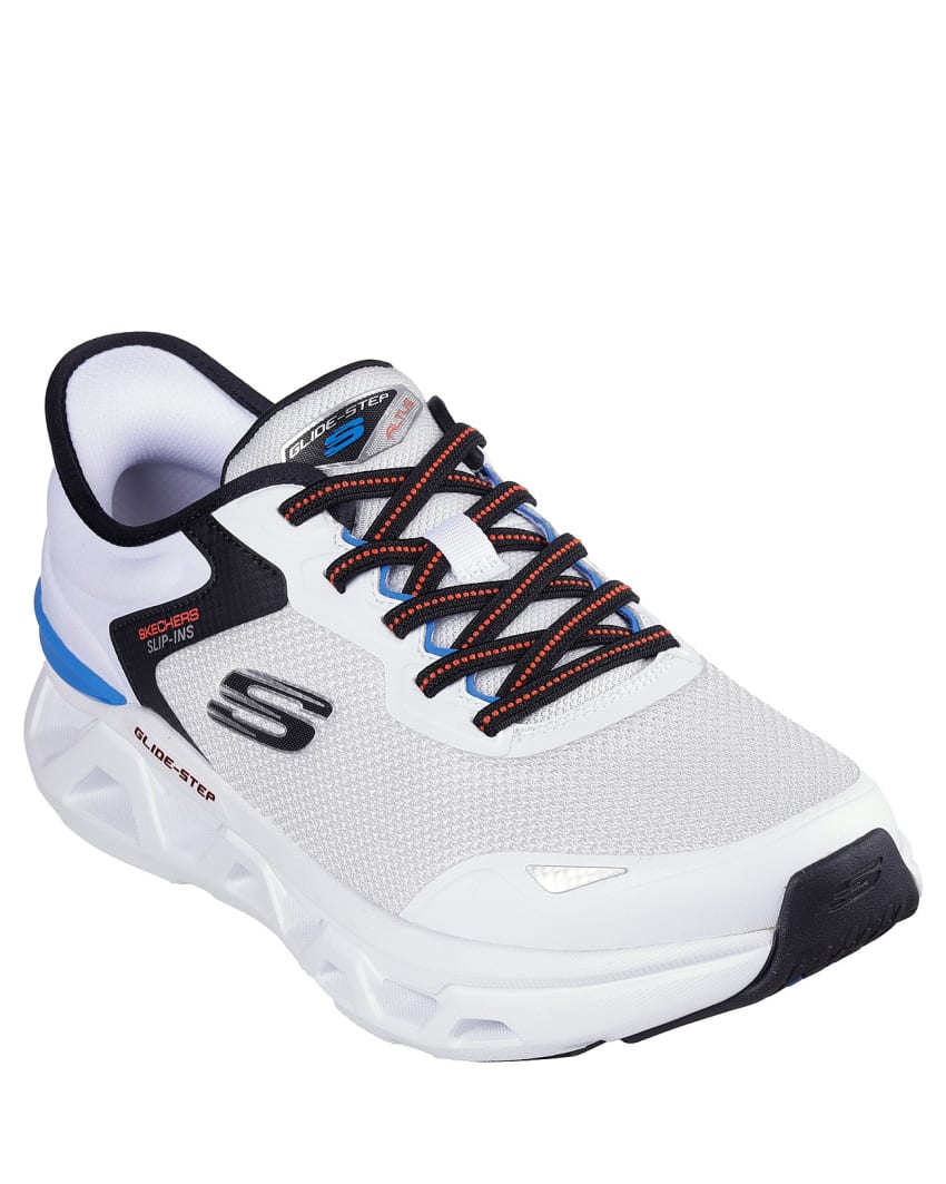 Skechers Slip-Ins: Glide-Step Altus - Turn Out Wide Fit - WHITE/MULTI