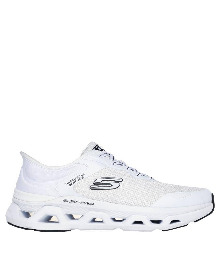 Skechers Slip-Ins: Glide-Step Altus - Turn - WHITE/BLACK slider