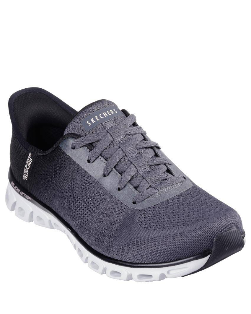 Skechers Slip-Ins: Glide-Step - Excite - BLACK/CHARCOAL slider