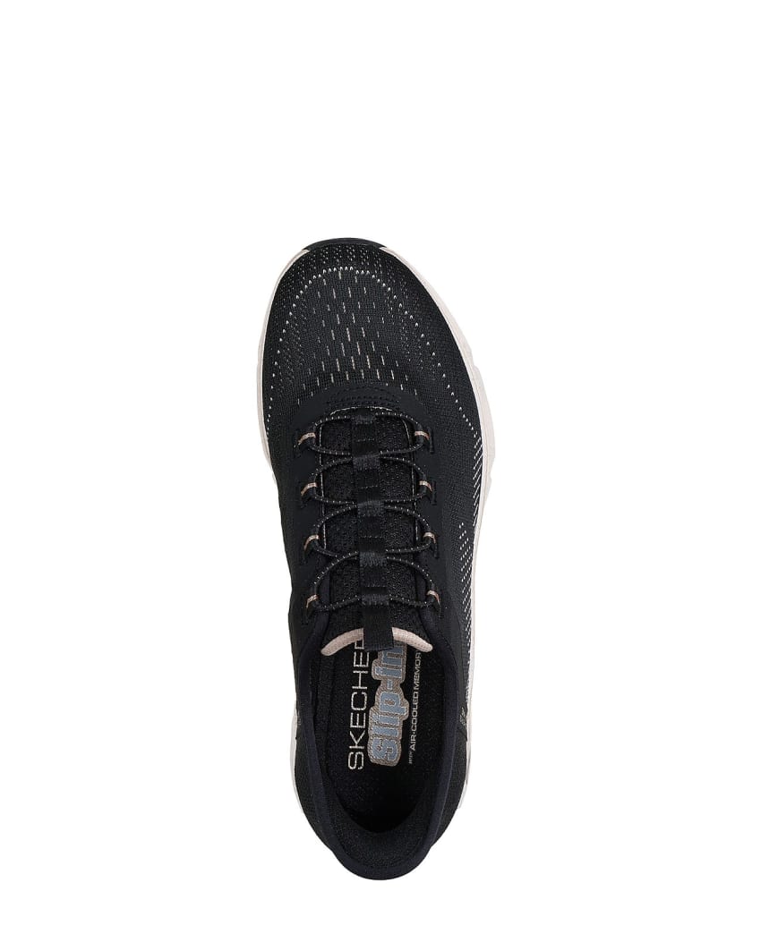 Skechers Slip-Ins: Glide-Step Gratify - Pace - BLACK/GOLD slider