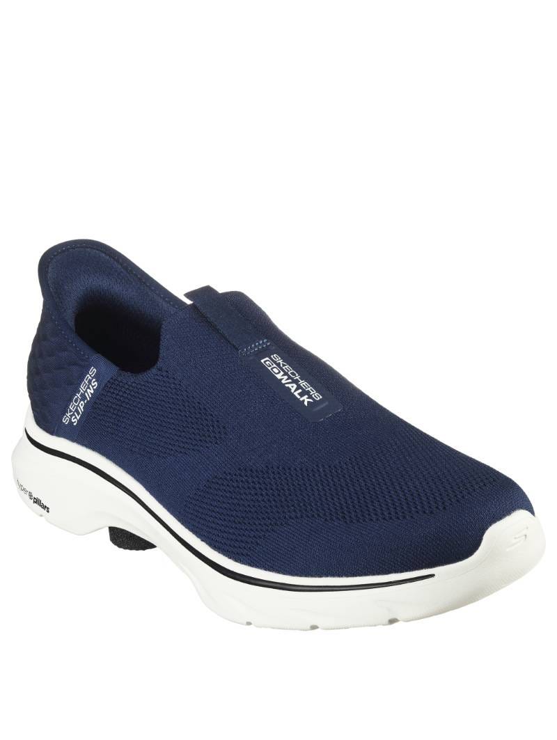 Skechers Slip-Ins: GO Walk 7 - Easy On 2 Extra Wide Fit - NAVY slider