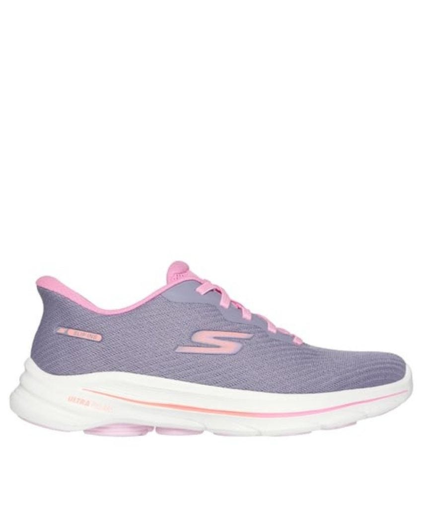 Skechers Slip-Ins: GO Walk 8 - Nadia - GREY/PINK slider