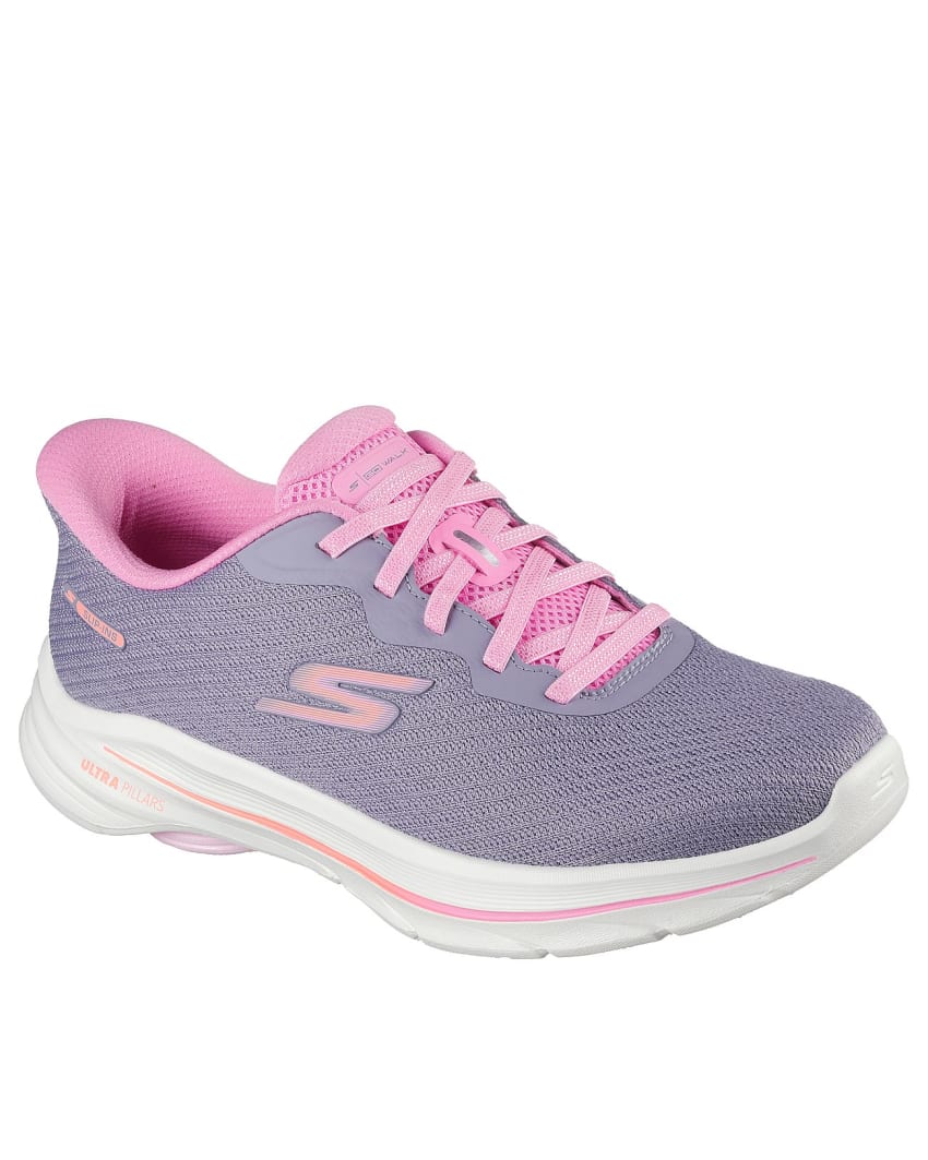 Skechers Slip-Ins: GO Walk 8 - Nadia - GREY/PINK