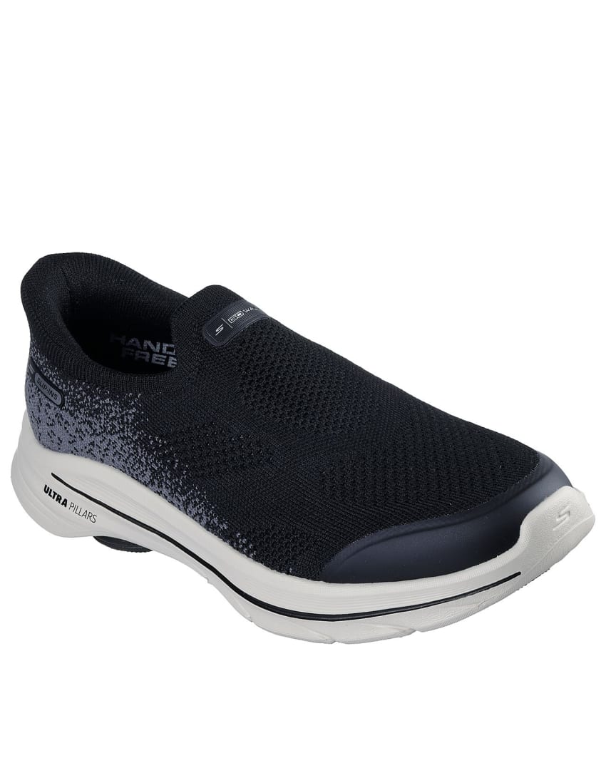 Skechers Slip-Ins: GO Walk 8 - Nova - BLACK/WHITE