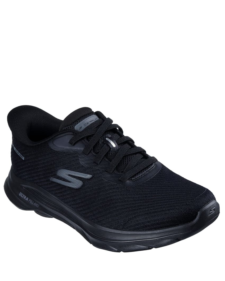 Skechers Slip-Ins: GO Walk 8 - Pate Extra Wide Fit - BLACK